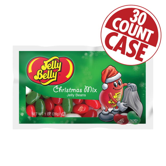 Jelly Belly Christmas Mix - 1 oz. bags - 30 -Count Case