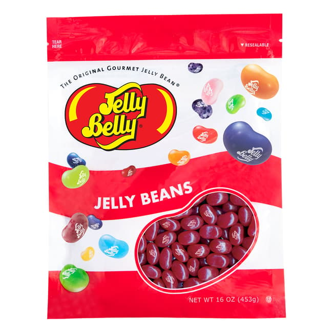Cranberry Sauce Jelly Beans - 16 oz Re-Sealable Bag
