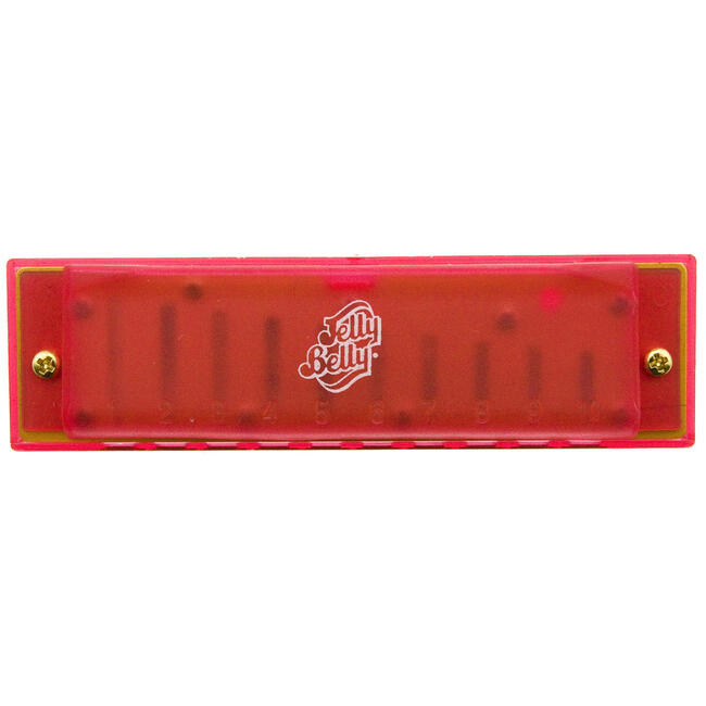Jelly Belly Hohner brand Harmonica - Red