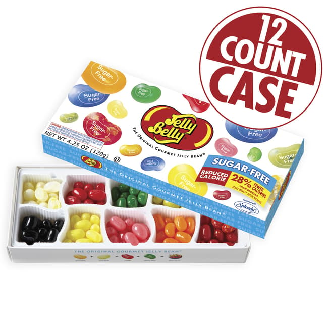 10-Flavor Sugar-Free Jelly Bean Gift Box - 12-Count Case