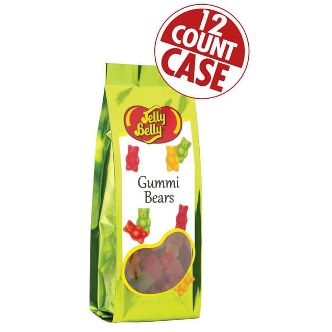 Gummi Bears - 6 oz Gift Bags - 12-Count Case