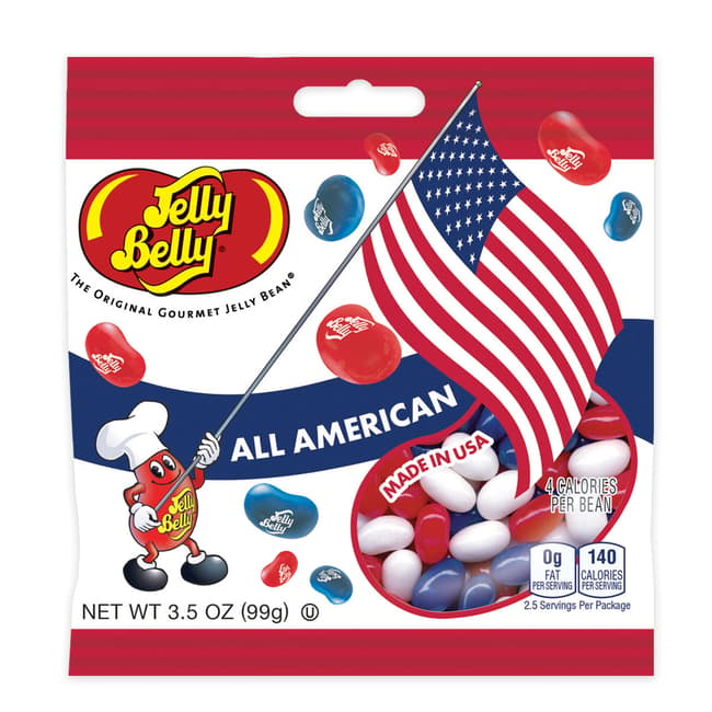 All American Mix Jelly Beans - 3.5 oz Bag