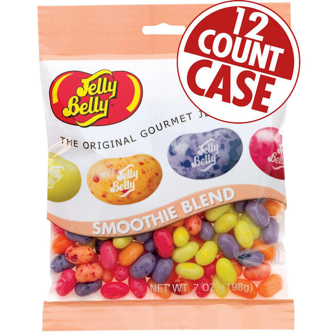 Smoothie Blend Jelly Beans - 7 oz Bags - 12-Count Case