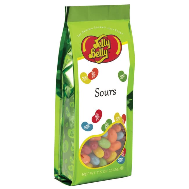 Sours Jelly Beans - 7.5 oz Gift Bag