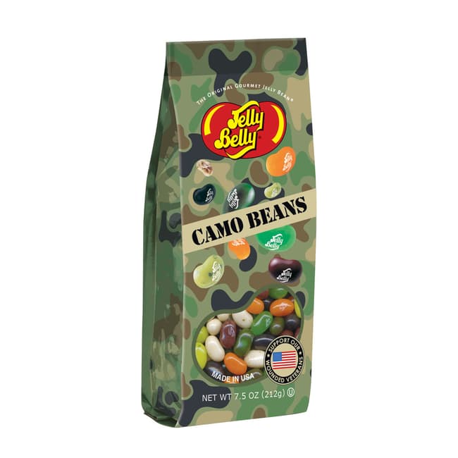 Camo Jelly Beans - 7.5 oz Gift Bag