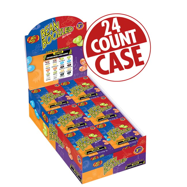 BeanBoozled Jelly Beans - 1.6 oz boxes - 24 Count Case