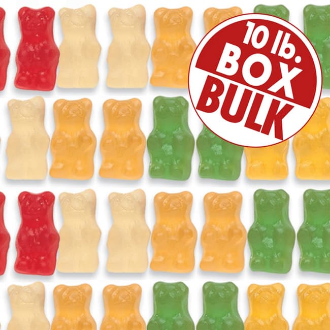 Gummi Bears - 10 lbs bulk