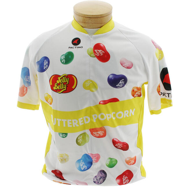 Jelly Belly Buttered Popcorn Cycling Jersey - Adult - Extra Large
