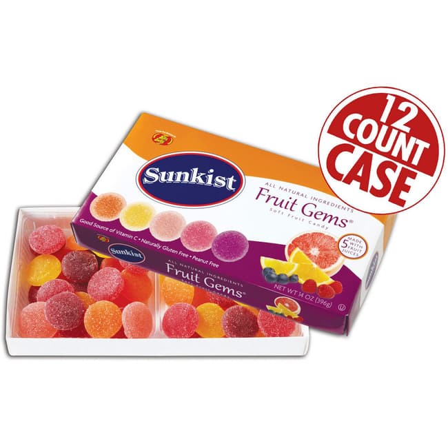 Sunkist® Fruit Gems 14 oz Box  -12 Count Case