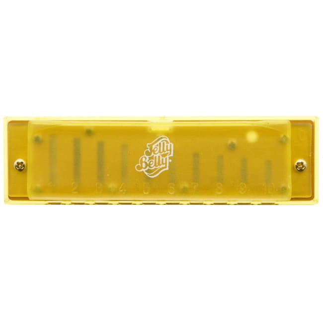 Jelly Belly Hohner brand Harmonica - Yellow
