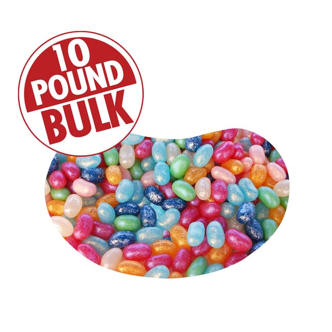 Jewel Collection Assorted Jelly Beans Mix - 10 lb Bulk Case