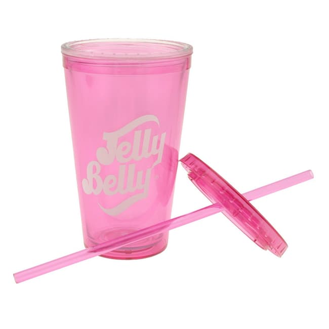 Jelly Belly Acrylic Tumbler - Pink