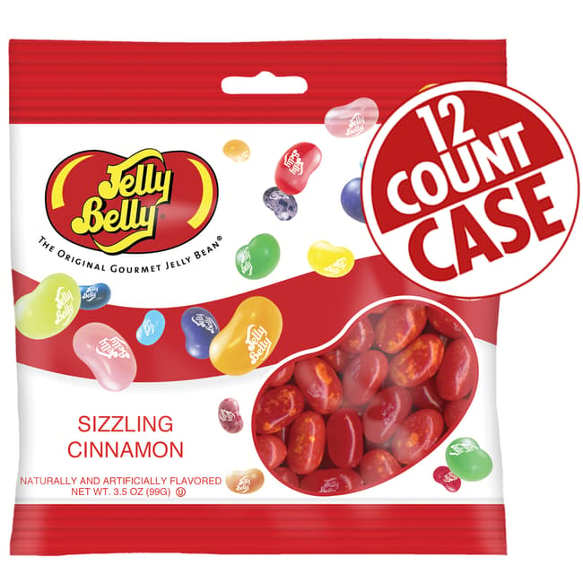 Sizzling Cinnamon Jelly Beans - 2.6 lb Case