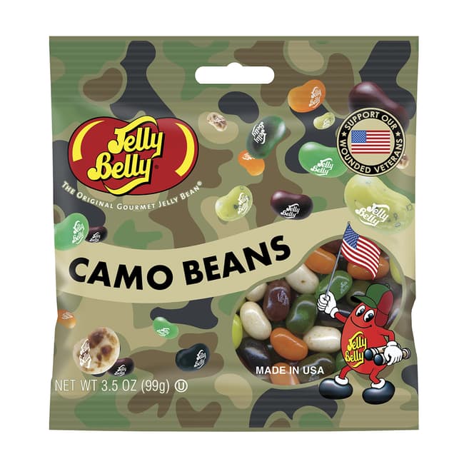 Camo Bean Jelly Beans - 3.5 oz Bag