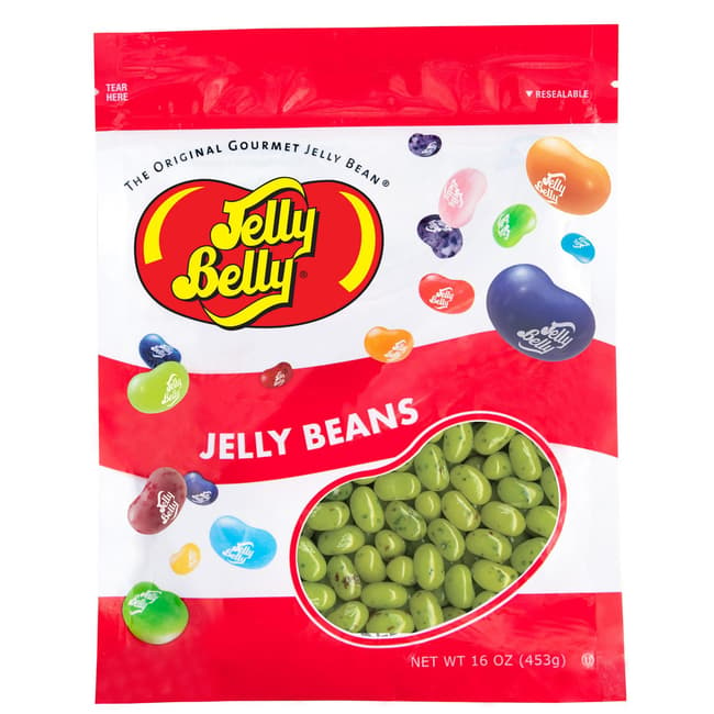 Juicy Pear Jelly Beans - 16 oz Re-Sealable Bag