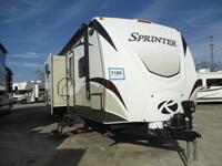 34798 - 34' 2014 Keystone Sprinter w/3 Slides - Bunk House Image 1