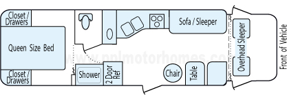 30' 2004 Fleetwood Jamboree Floorplan