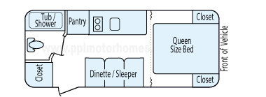 21' 2016 Jayco Jay Flight Slx Floorplan