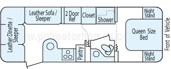 28' 2012 Airstream Int Signature Floorplan