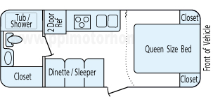 21' 2014 Skyline Layton Floorplan