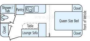 21' 2015 Starcraft Ar-One Floorplan