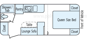 21' 2015 Starcraft Ar-One Floorplan