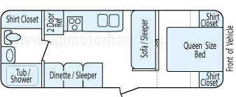 22' 2011 Jayco Jay Flight Floorplan