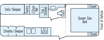 27' 2015 Starcraft Ar One Maxx Floorplan