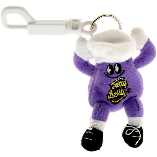 Mr. Jelly Belly Mini Plush Keychain - Island Punch