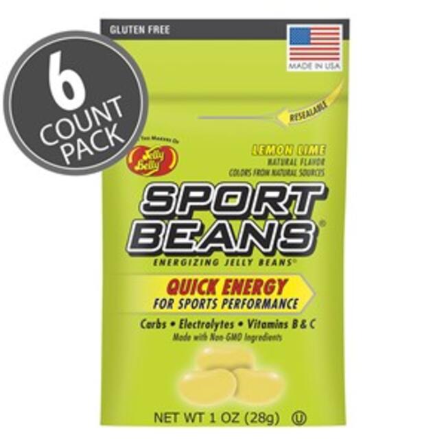 Sport Beans® Jelly Beans Lemon Lime 6-Count Pack