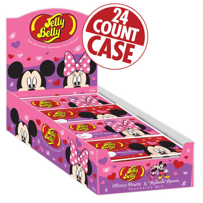 Disney© Mickey Mouse and Minnie Mouse Valentine Exchange 1.2 oz Bag - 24 Count Case