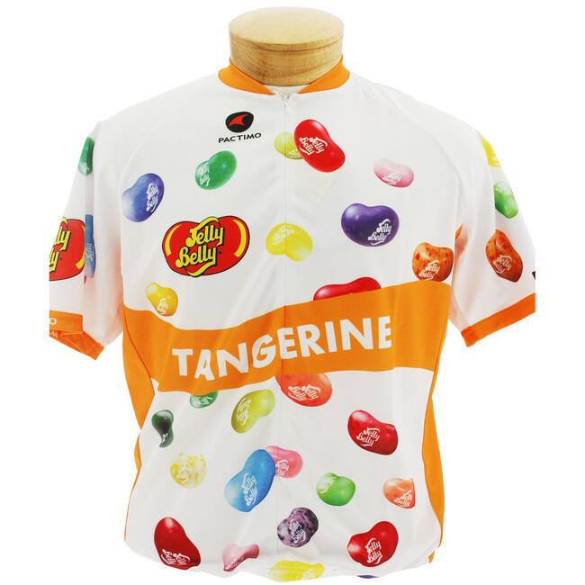 Jelly Belly Tangerine Cycling Jersey - Adult - Small