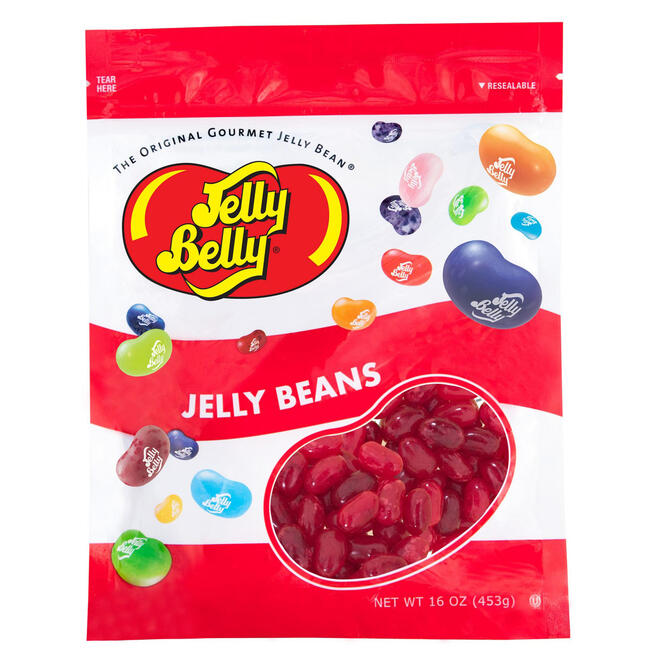 Pomegranate Jelly Beans – 16 oz Re-Sealable Bag