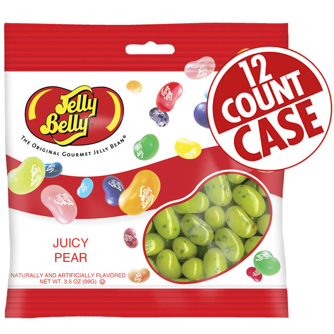 Juicy Pear Jelly Beans - 2.6 lb Case