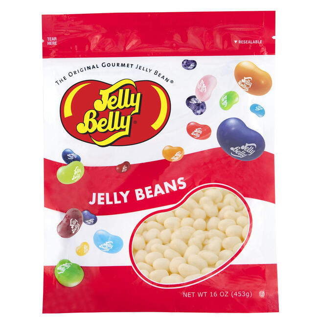 Coconut Jelly Beans - 16 oz Re-Sealable Bag