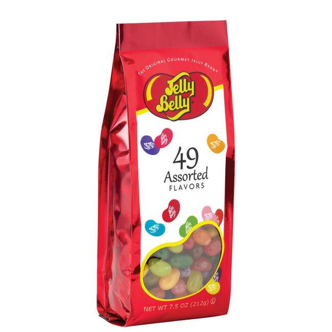 49 Assorted Jelly Bean Flavors - 7.5 oz Gift Bag