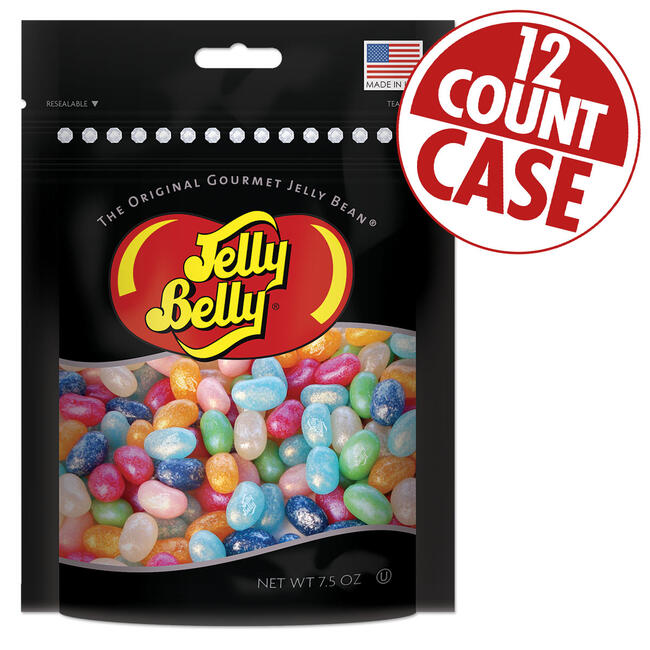 Jewel Assorted Jelly Beans Pary Bag - 7.5 oz Bag - 12 Count Case