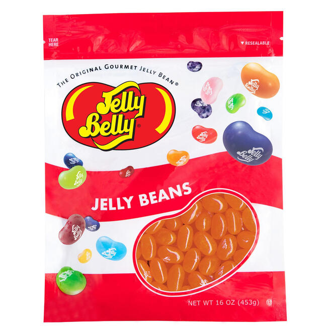 Sunkist® Orange Jelly Beans - 16 oz Re-Sealable Bag