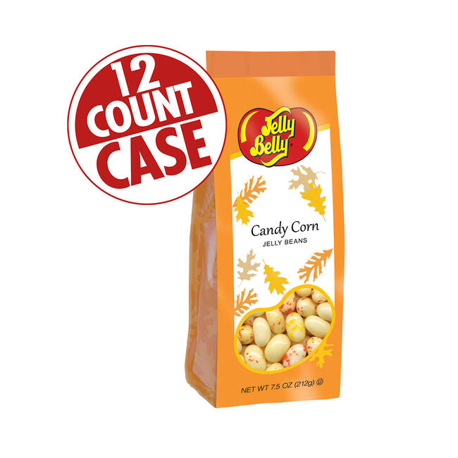 Candy Corn Jelly Beans Gift Bag - 7.5 oz Bags - 12-Count Case