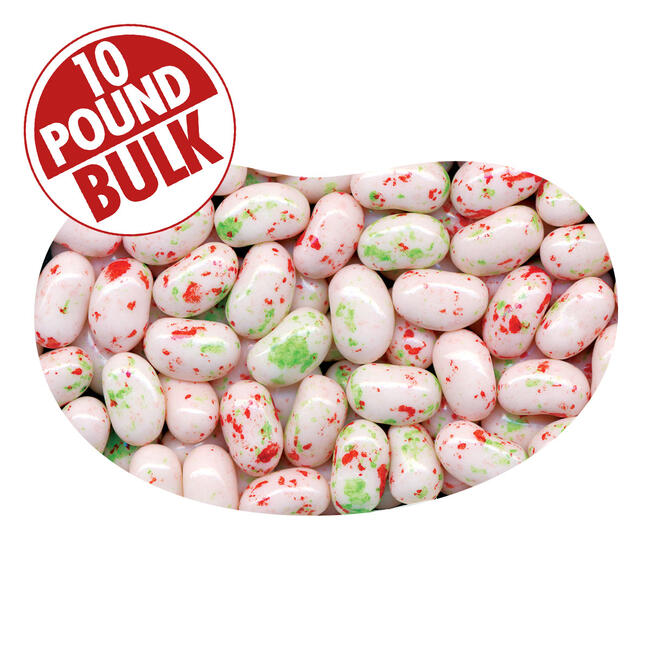 Candy Cane Jelly Belly - 10 lbs bulk