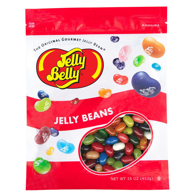 Fruit Bowl Jelly Beans - 16 oz Re-Sealable Bag