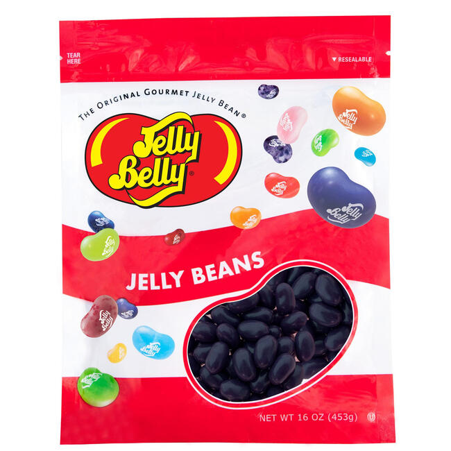 Wild Blackberry Jelly Beans - 16 oz Re-Sealable Bag