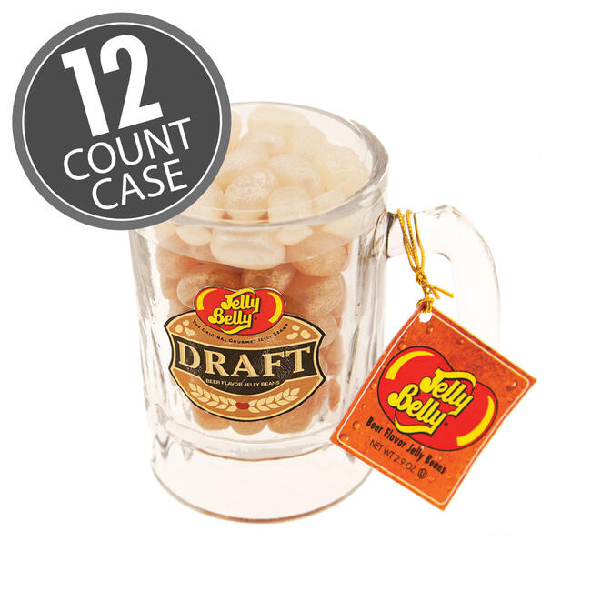 Draft Beer Jelly Beans - 2.9 oz Mug - 12 Count Case