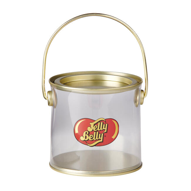 Jelly Belly Logo Clear Pail (Empty)