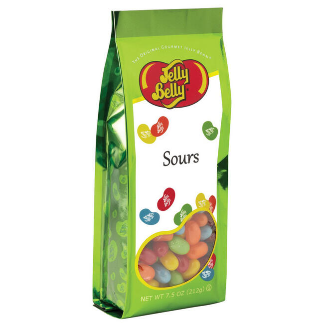 Sours Jelly Beans - 7.5 oz Gift Bag