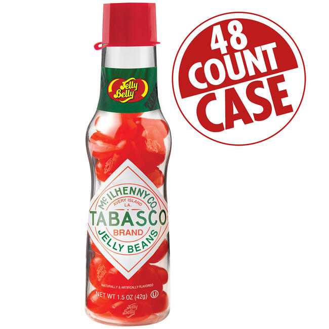 TABASCO<sup>®</sup>  Jelly Bean 1.5 oz Bottles - 48-Count Case