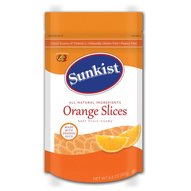 Sunkist® Orange Slices  - 6.6 oz Pouch Bag