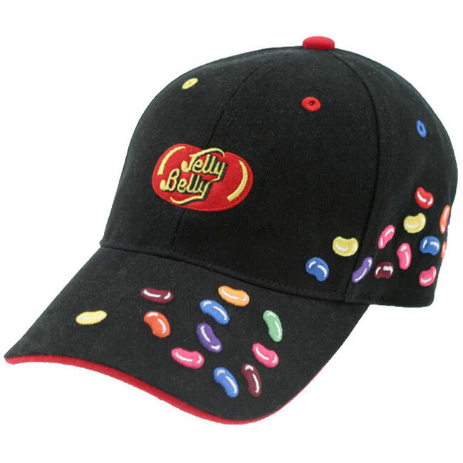 Jelly Belly Childrens Embroidered Cap - Black