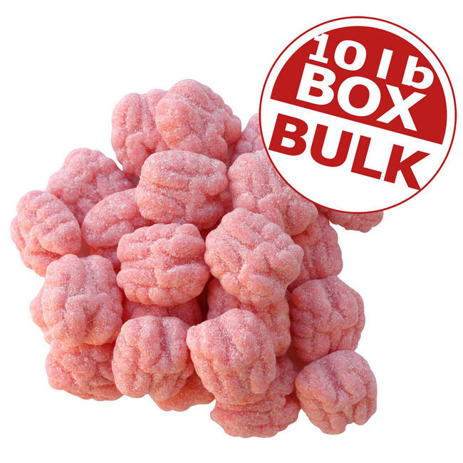 Sour Gummi Brains - 10 lbs bulk