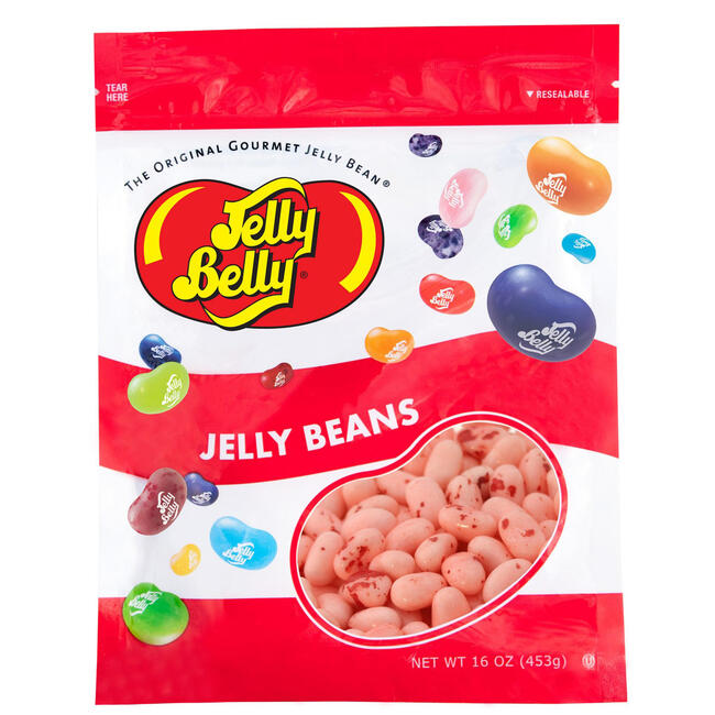 Strawberry Cheesecake Jelly Beans - 16 oz Re-Sealable Bag